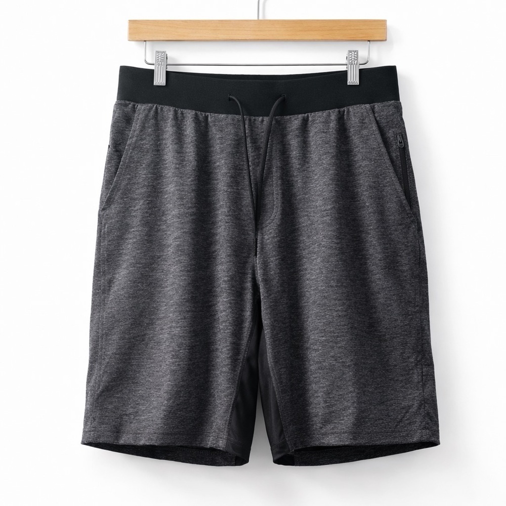 Lululemon Pace Breaker Shorts Men’s M Gray 9” Linerless Running Training